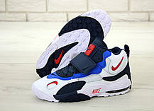 Чоловічі кросівки Nike Air Max Speed Turf. White Black Blue. ТОП Репліка ААА класу., фото 3