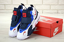Чоловічі кросівки Nike Air Max Speed Turf. White Black Blue. ТОП Репліка ААА класу., фото 2