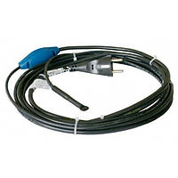 Нагревательный кабель cо встроенным термостатом FENIX PFP 10 м 12 Вт/м для обогрева труб и водостоков