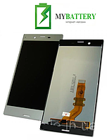 Дисплей (LCD) Sony G8231 Xperia XZs/ G8232 с сенсором серебристый оригинал
