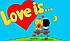 Блок жуйок "Love is" паковання ОРІГІНАЛ набір подарунок на День Закоханих 8 Марта ідея жувальна гумка, фото 3