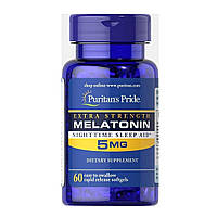 Мелатонін Puritan's Pride Extra Strengh Melatonin 5 mg (60 капс)