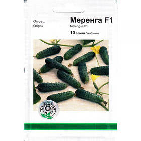 Насіння огірка самозапильного, ультрараннього "Меренга" F1 (10 насінин) від Seminis, Голландія