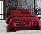 Комплект постільної білизни сатин Altinbasak полуторний розмір  Red