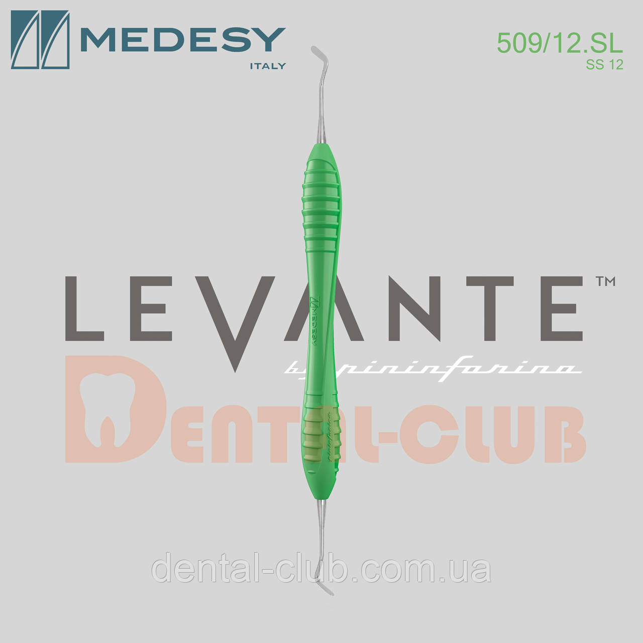 509/12.SL Гладилка Медесі (2,2 мм) - серія оригінальних ручок Леванте Пініфаріна MEDESY LEVANTE by PININFARINA, фото 1