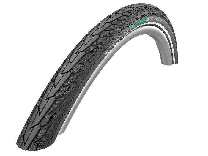 Покрышка 28x1.75 (47-622) Schwalbe ROAD CRUISER PLUS PunctureGuard, TwinSkin B/B+RT HS484 GREEN 50EPI 11159085