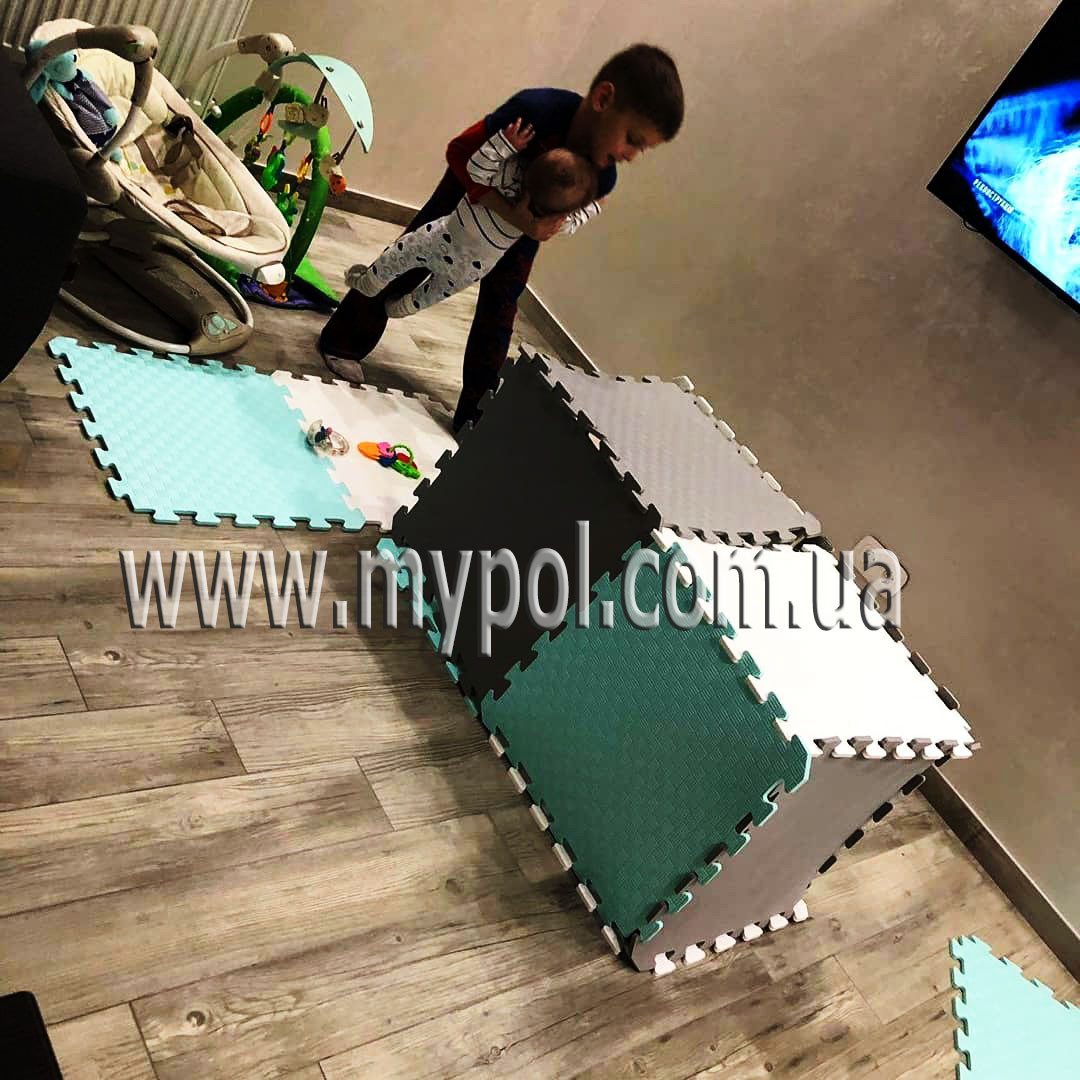Детский коврик пазл, пазлы на пол, развивающий коврик толщ 10 мм (ID ...