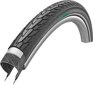 Покрышка 26x1.75 (47-559) Schwalbe ROAD CRUISER PLUS PunctureGuard, TwinSkin B/B+RT HS484 GREEN 50EPI