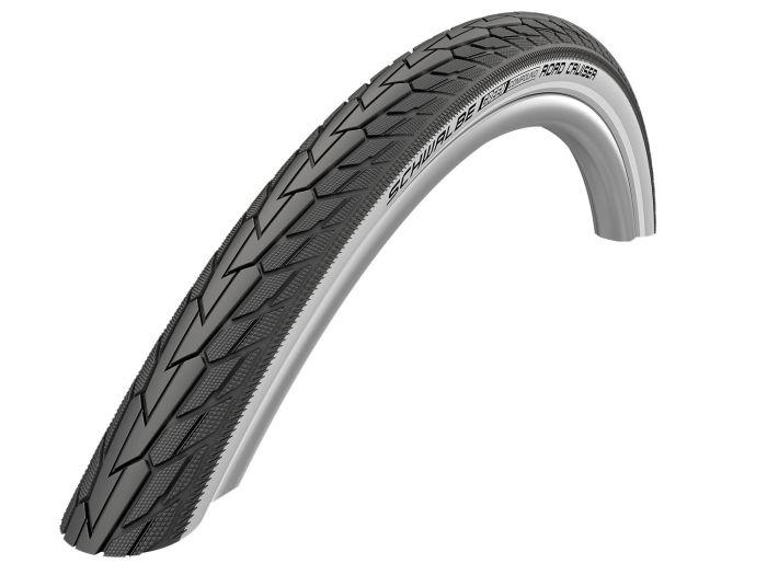 Покрышка 27.5x1.40 650x35B (37-584) Schwalbe ROAD CRUISER K-Guard B/W HS484 Green Compound, 50EPI