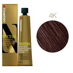 Фарба для волосся Goldwell Nectaya 60 мл 4K (середньо-мідний)