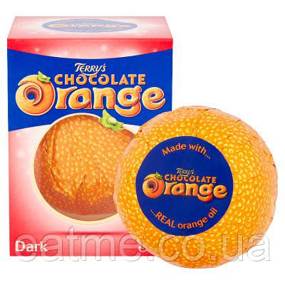 Terry's Chocolate Orange — Шоколадний Апельсин із чорного шоколаду