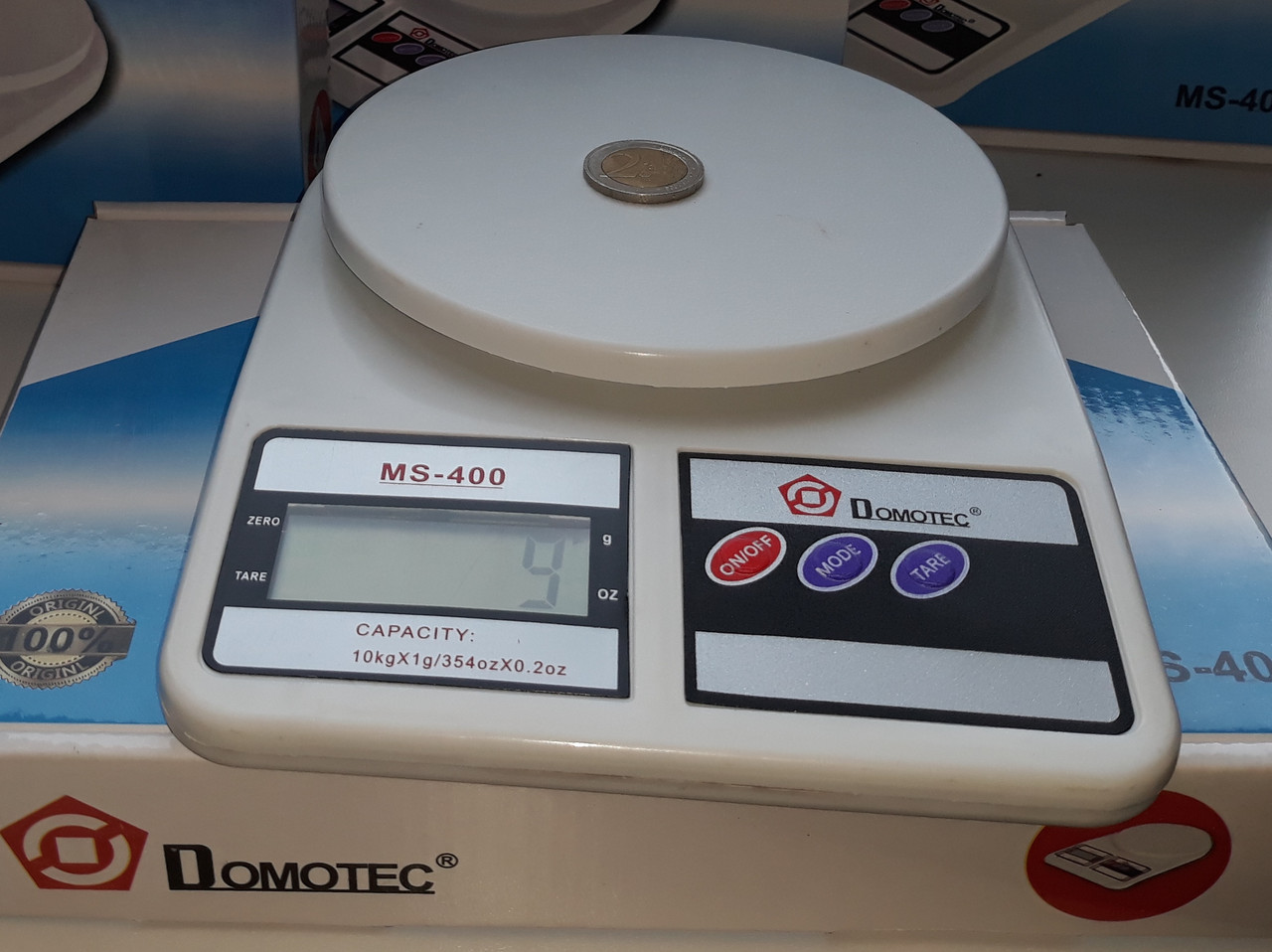 ВАГИ ЕЛЕКТРОННІ MS-400 Domotec