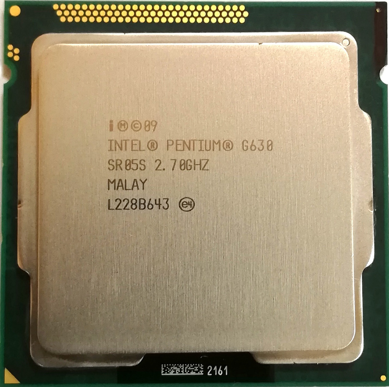 Процесор Intel Pentium G630 Q0 SR05S 2.70 GHz 3M Cache 1066MHz FCLGA 1155 Б/В