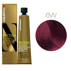 Фарба для волосся Goldwell Nectaya 60 мл 6VV (екстра фіолетовий)