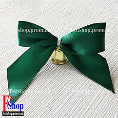 Дзвіночок із бантиком. Смарагдовий