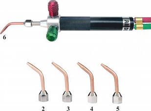 Ювелірна зварювальний пальник і набір сопел 2605 YILDIZ GAZ