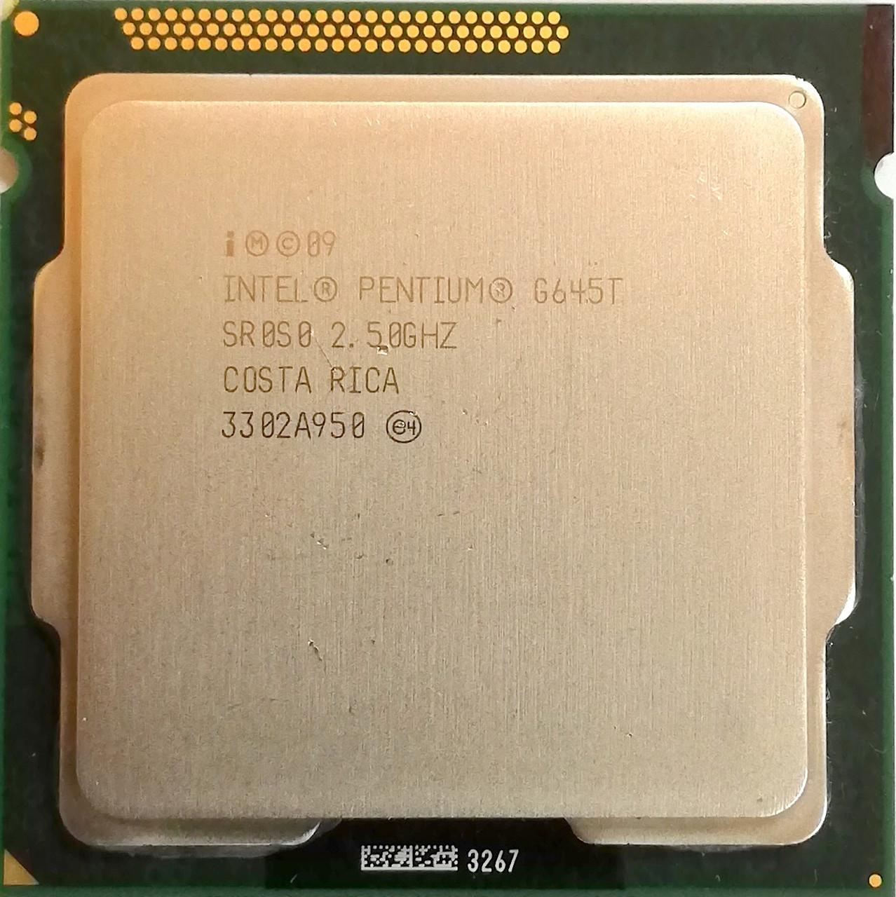Процесор Intel Pentium G645T Q0 SR0S0 2.5 GHz 3M Cache 1066MHz FCLGA 1155 Б/В