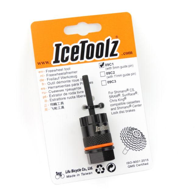 Зйомник касет і роторов IceToolz 09C1 Shimano/Sram/Centrelock disc-brakes