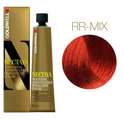 Фарба для волосся Goldwell Nectaya 60 мл RR-MIX (мікс-тон червоний)