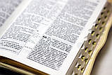 Біблія українською мовою, квітковий дизайн, на замочку, фото 8