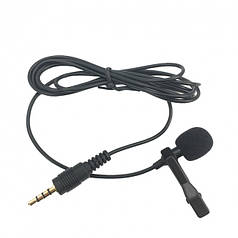 Мікрофон петличний (петличка) для смартфонів і планшетів Alitek Longin