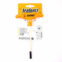 Інструмент для спиць IceToolz 12A7 3/16 Т-образной ручкой під шестигранний ніпель