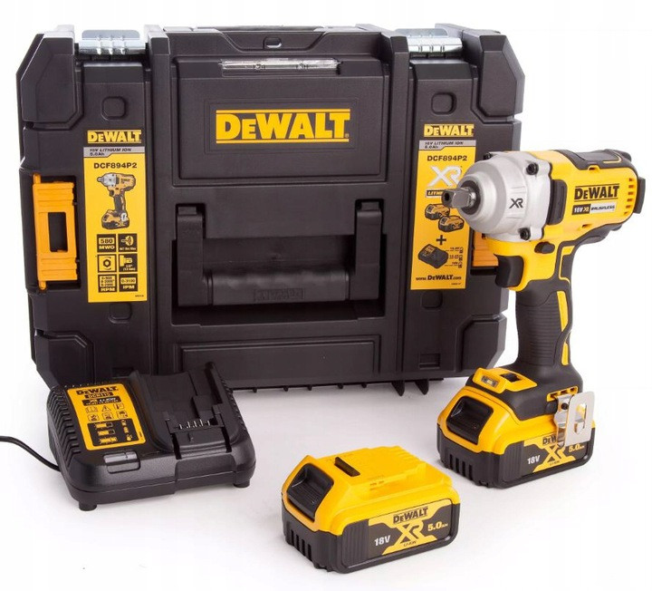 Акумуляторний ударний гайковерт Dewalt DCF894P2