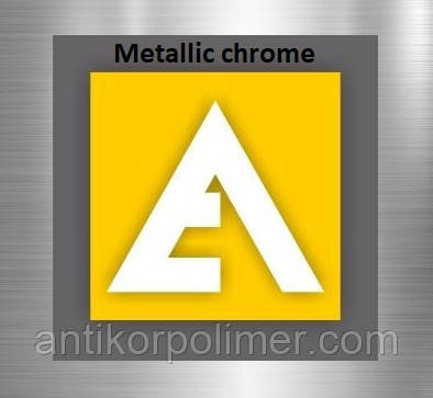 Порошкова фарба Хром металік глянець (ETIKA CHROME METALLIC GLOSSY)