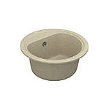 Мийка кварцова VANKOR Lira LMR 01.44 Beige сифон автомат, фото 4