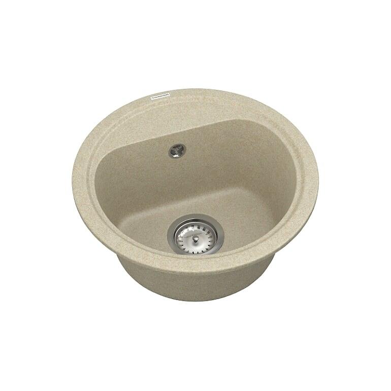 Мийка кварцова VANKOR Lira LMR 01.44 Beige сифон автомат