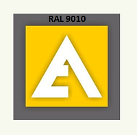 Порошковая краска RAL 9010 шагрень (ETIKA RAL 9010 wrinkle) Электростатика