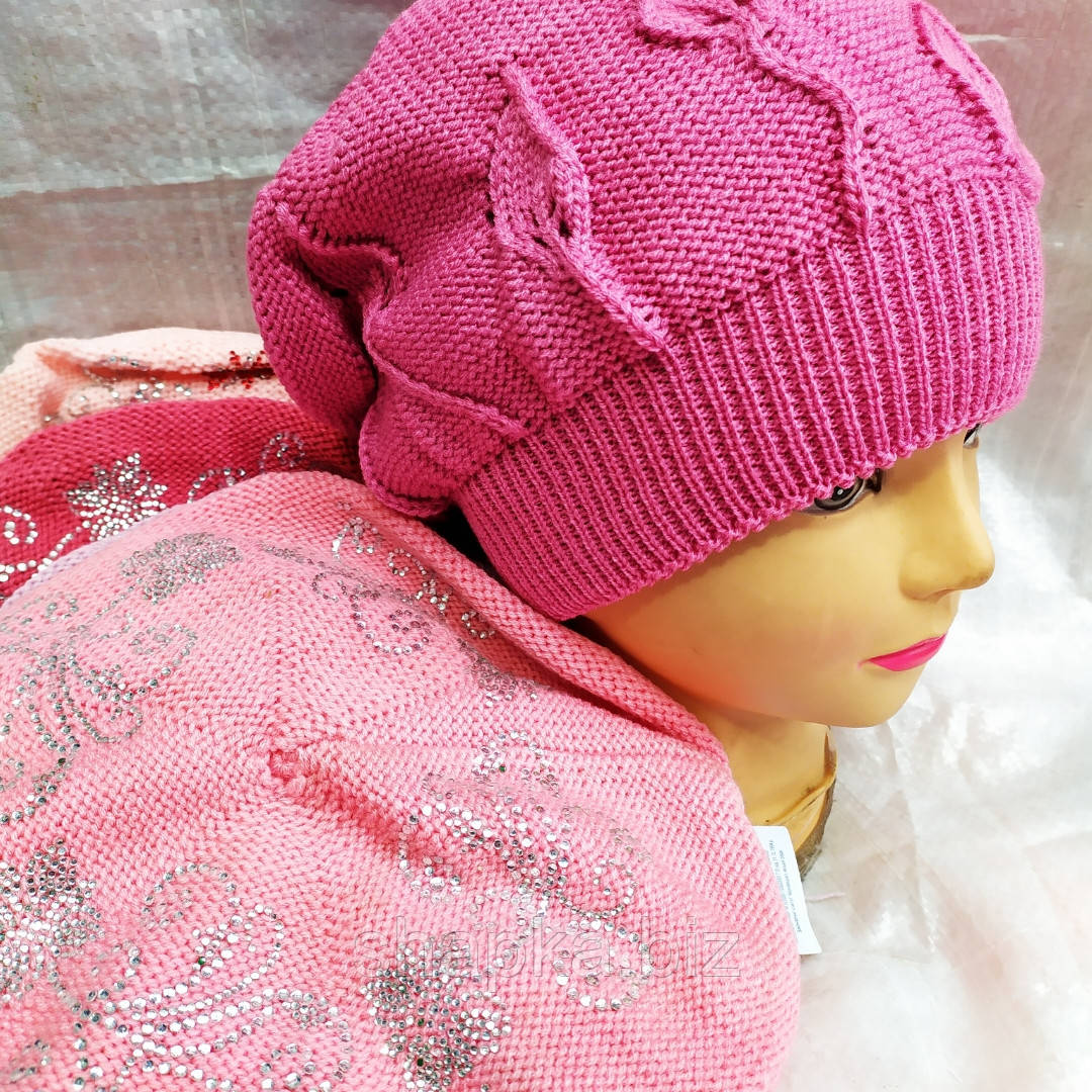 Бере дитячий, подвійна в'язання, фото 1