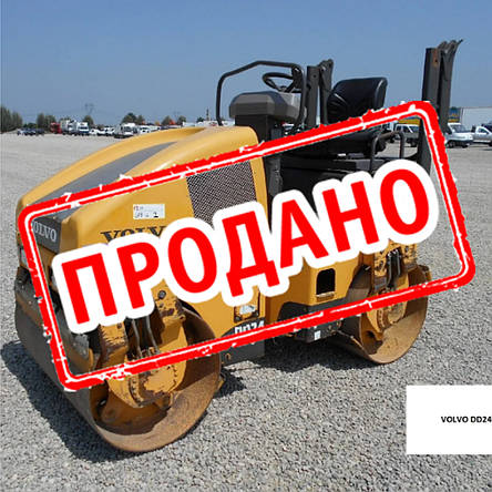 Асфальтовий каток Volvo DD24 2008 року (б/у), фото 2