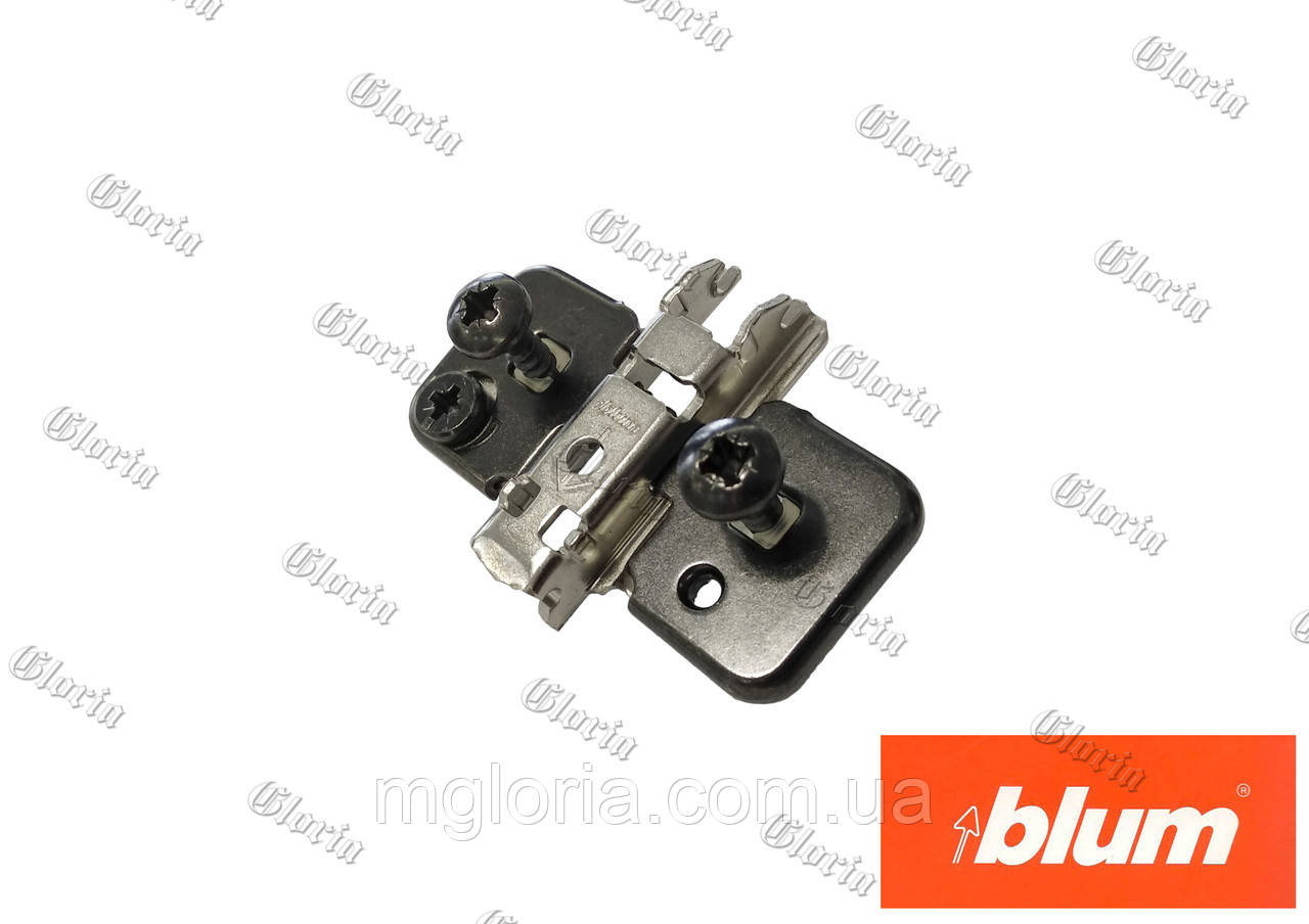 Петля накладная с доводчиком Blum Clip-Top черный оникс 71B3550 ONS - фото 5 - id-p1120761063