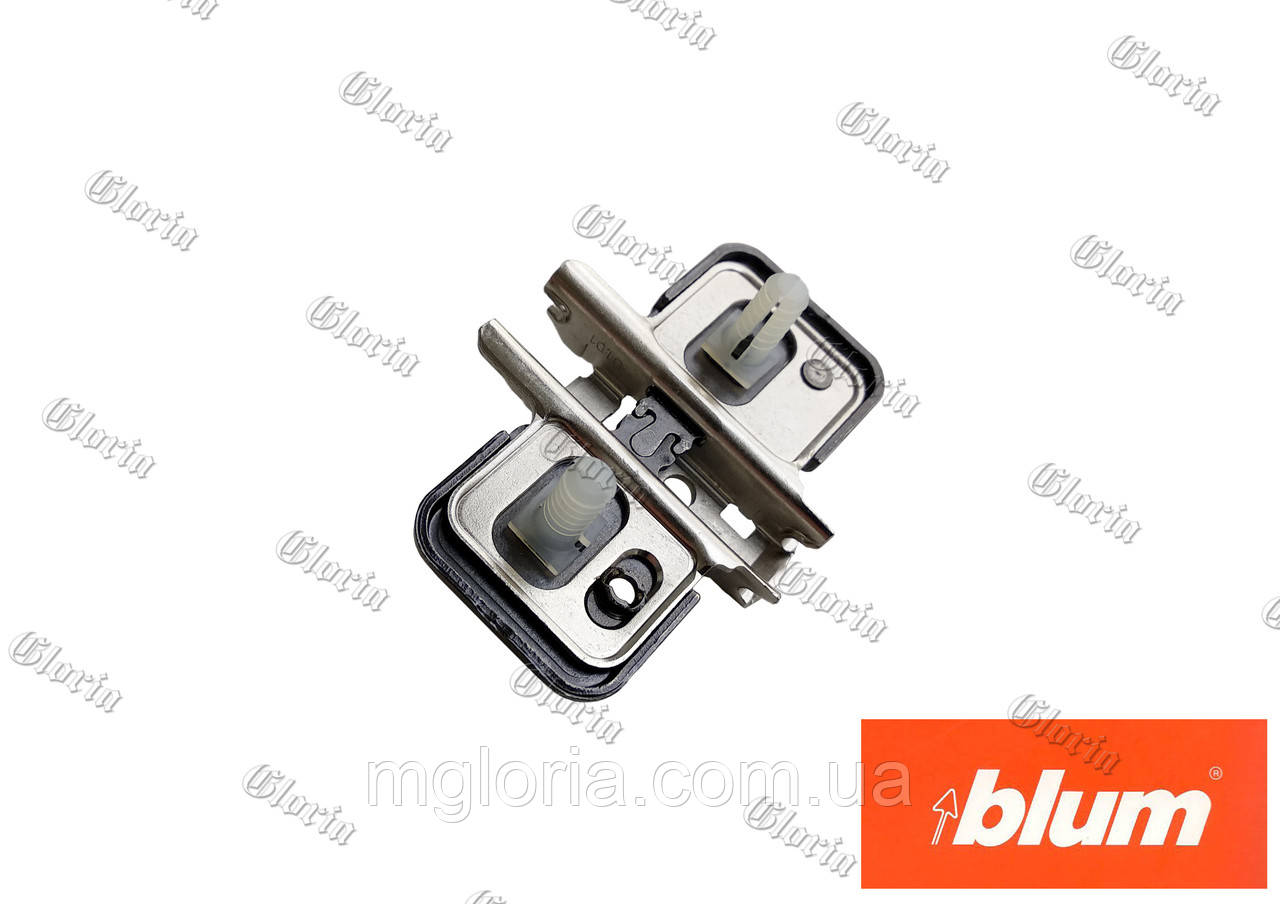 Петля накладная с доводчиком Blum Clip-Top черный оникс 71B3550 ONS - фото 7 - id-p1120761063