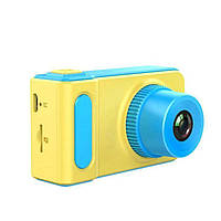 Фотоаппарат детский HLV Photo Camera Kids V7 5369, желто-голубой