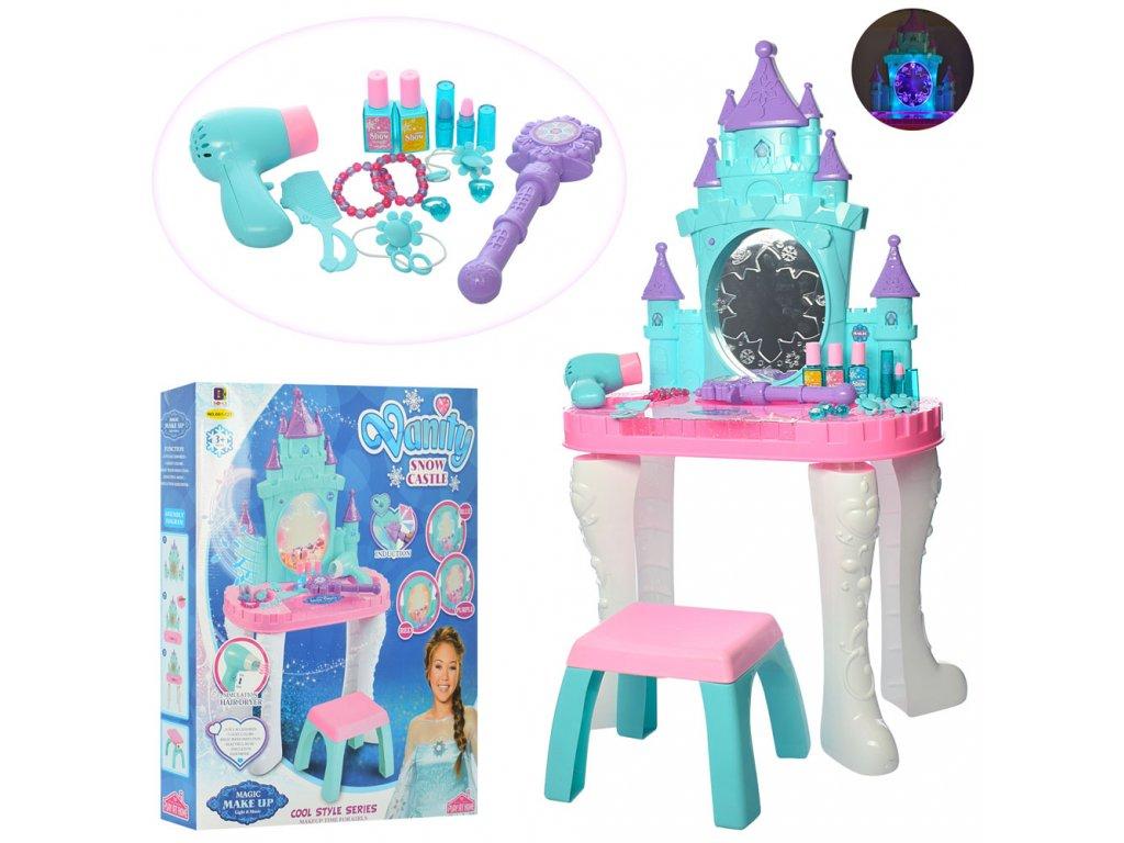 Набір трюмо 661-127 зі стільчиком і сенсорної паличкою, 14 аксесуарів, фен на батарейках, фото 1