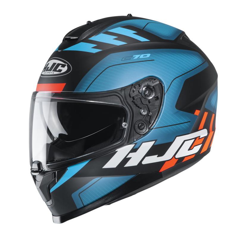 Мотошолом HJC C70 Koro (чорний)