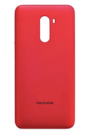 Задняя крышка для Xiaomi Pocophone F1, красная, Rosso Red, оригинал