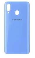 Задня кришка для Samsung A405 Galaxy A40 2019, блакитна