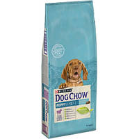 Dog Chow Puppy 14кг для щенков с ягненком