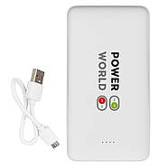 Повербанк (powerbank) "Вимикай світ" 10000 мА·год, фото 3