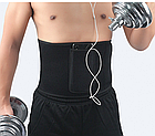 Пояс для схуднення Fitness Belt чорний, фото 7