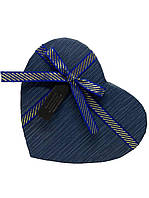 Подарункова коробочка у формі серця. Синя.