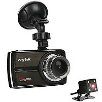 Відеореєстратор Anytek G66 TF карта 170 градусів Night Vision сенсорний екран Full HD G-sensor карта пам'яті, фото 2