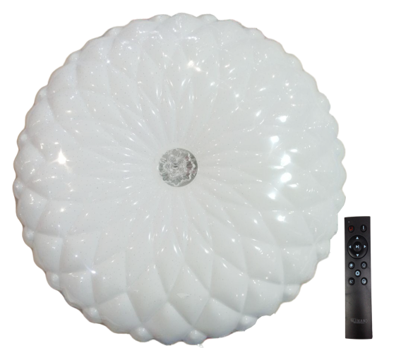 Світ-ік LED з пульт.кер.3 реж.осв.3000-4000-6500K 50W BERGAMO коло (5/ящ)ТМ LUMANO (12 міс.ГАР)