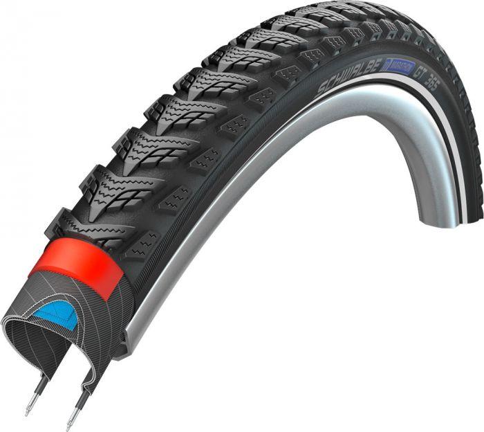 Покрышка 28x1.50 700x38C (40-622) Schwalbe MARATHON GT 365 DualGuard B/B+RT HS475 11101205