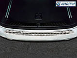 Захисна накладка на задній бампер для BMW X3 G01 SE / X-LINE (10.2017-8.2021) /нерж.сталь/, фото 5