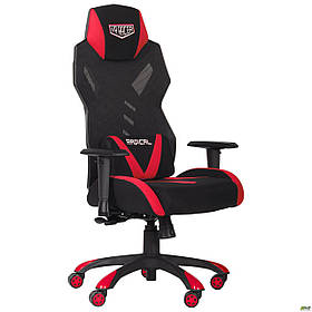 Ігрове крісло AMF VR Racer Radical Grunt чорний-червоне сидіння