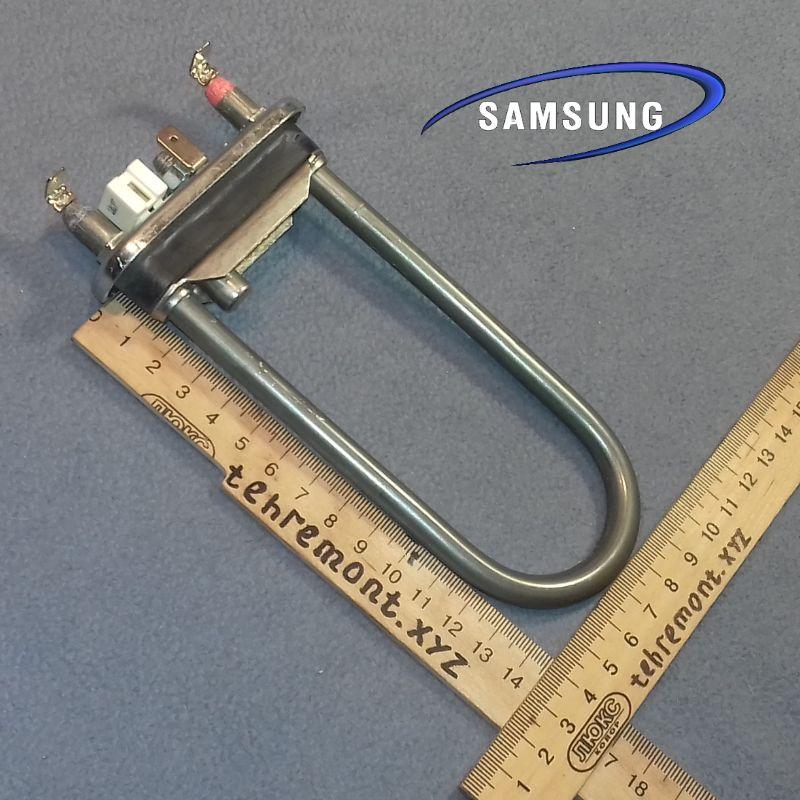 ТЕН (без бурту; Kawai) з датчиком 850W / L=145мм для пральної машини Samsung